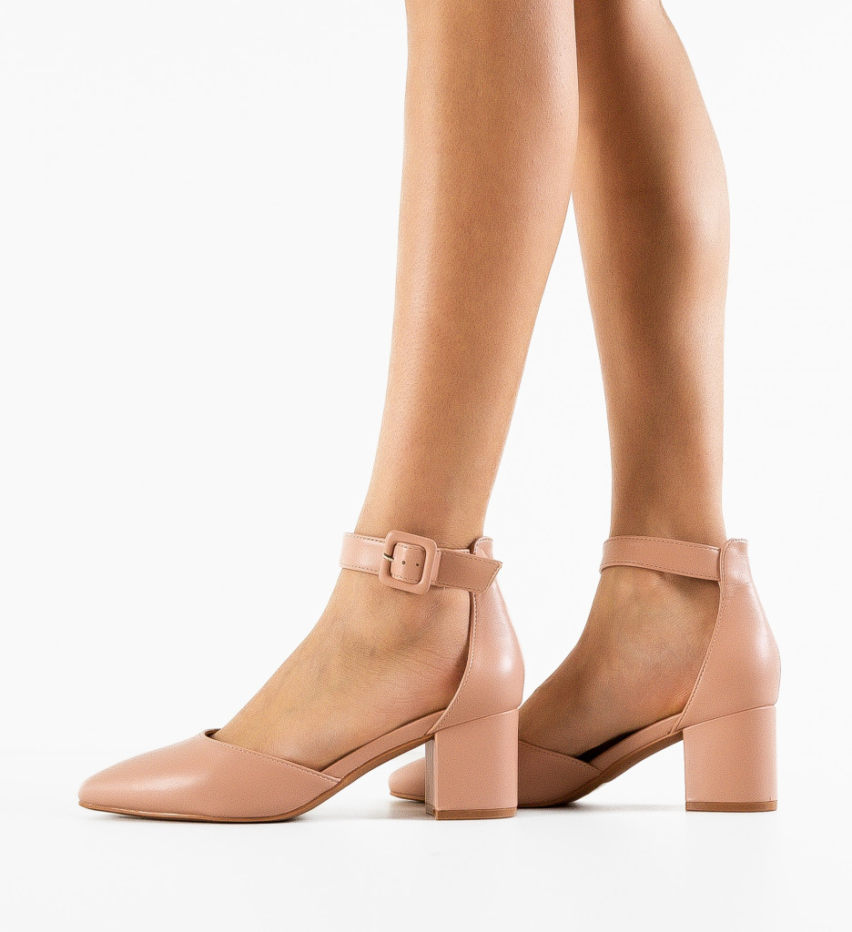 Pantofi Anerose Roz | Eleganță și Stil - imagine 3