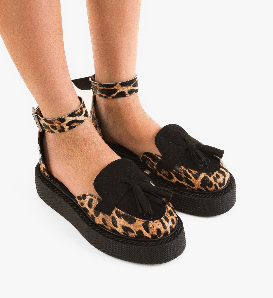 Pantofi Casual Kastor Print - Design Unic