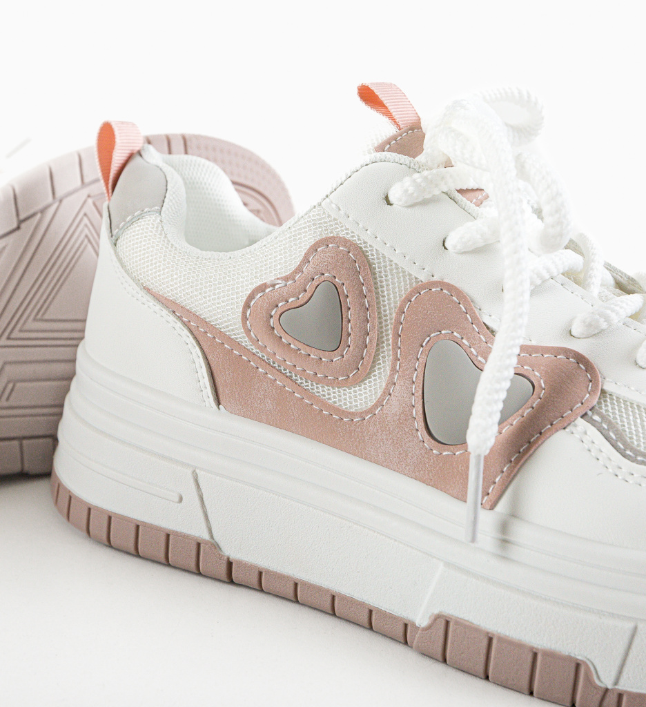 Sneakers Wells Roz 2 - Confort și Stil Feminin - imagine 7