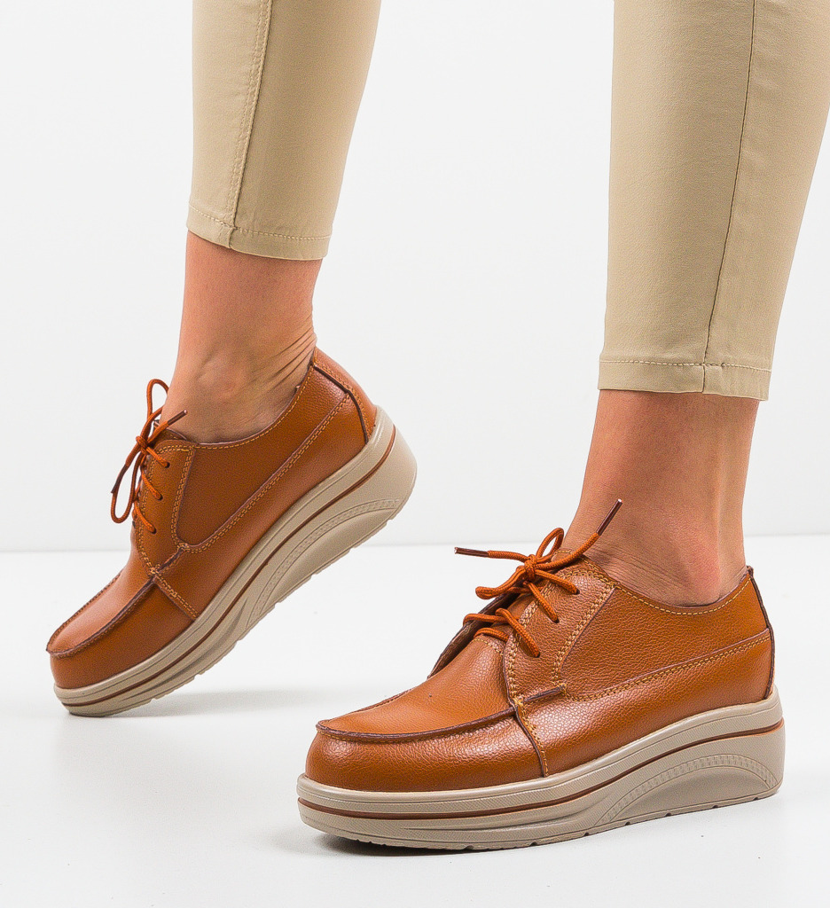 Pantofi Sport Atanom Camel - Confort și Stil