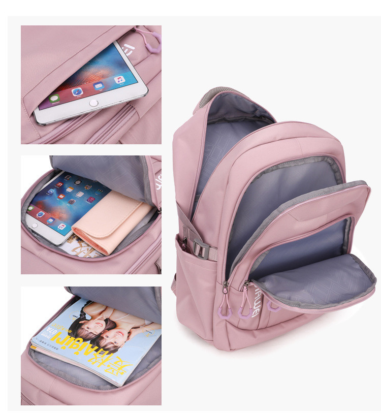 Rucsac Dama Delis Elnara GT2036, Negru, Impermeabil - imagine 5