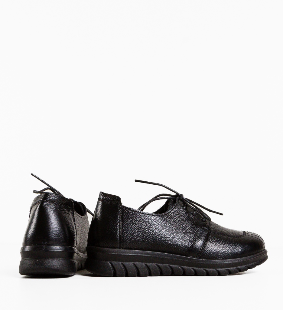 Pantofi Casual Leonates Negri | Stil și Confort - imagine 5