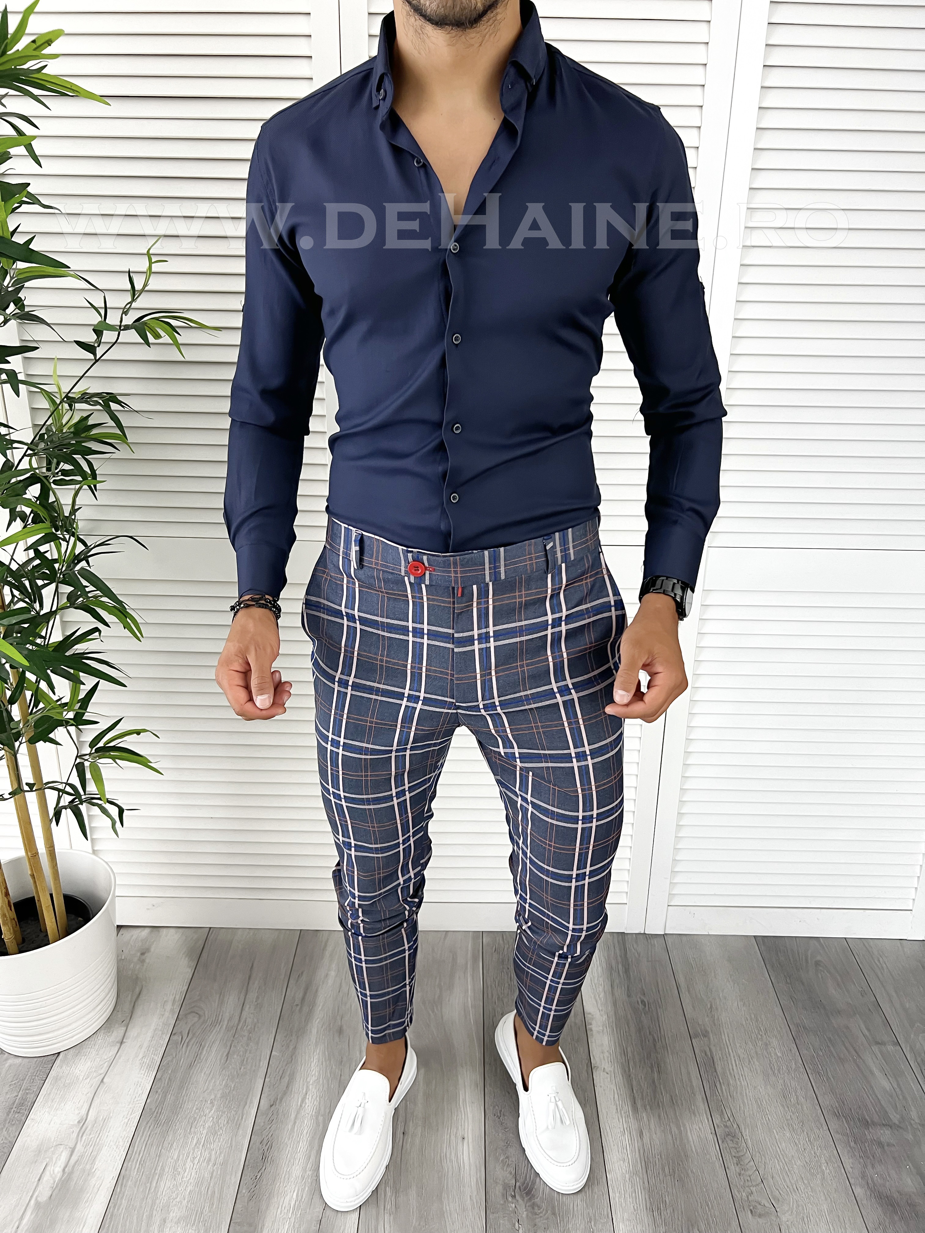 Ținută Bărbați Smart Casual Slim Fit 2 Piese