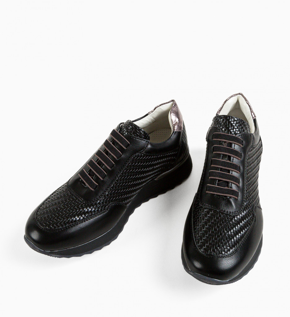 Pantofi Sport Glove Negri | Confort Suprem - imagine 4