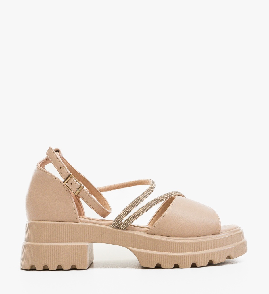Sandale Dama Bej Eleganti și Confortabili - imagine 6