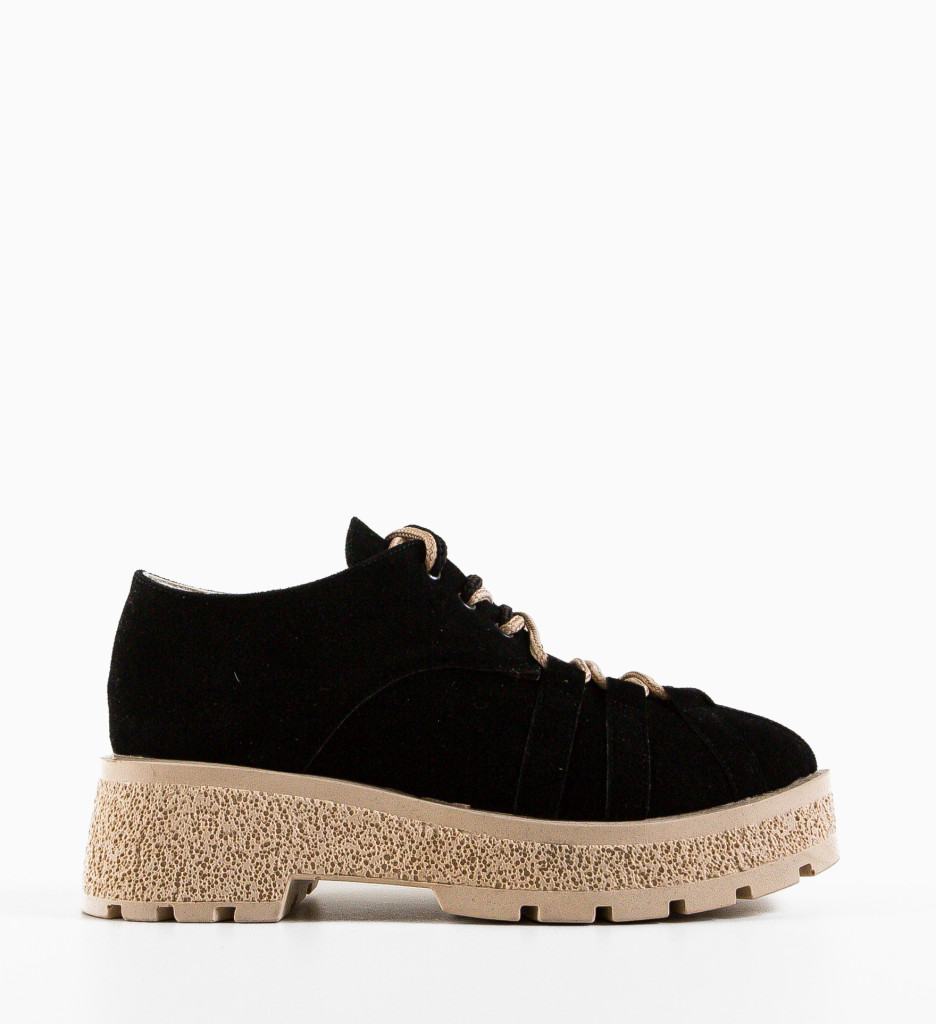 Pantofi Casual Memy Negri - Confort & Stil - imagine 5