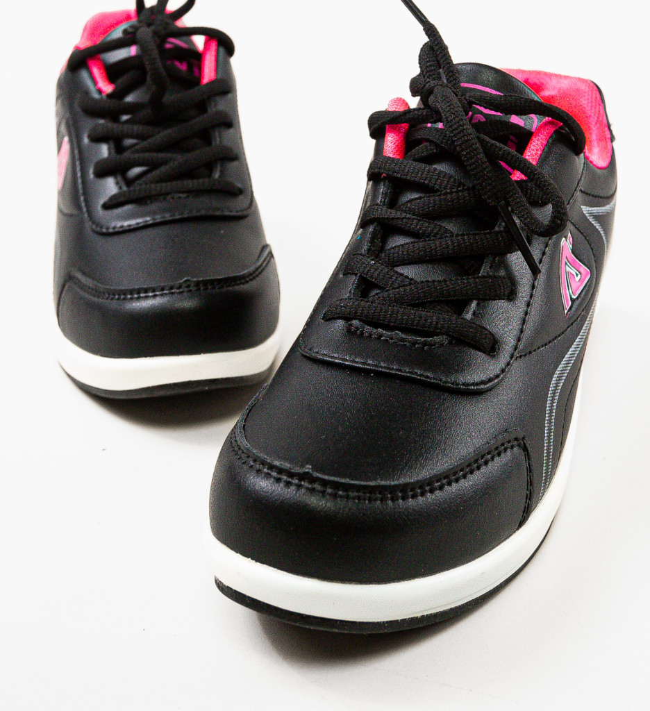 Sneakers Pokaza Negri | Confort și Stil Urban - imagine 4