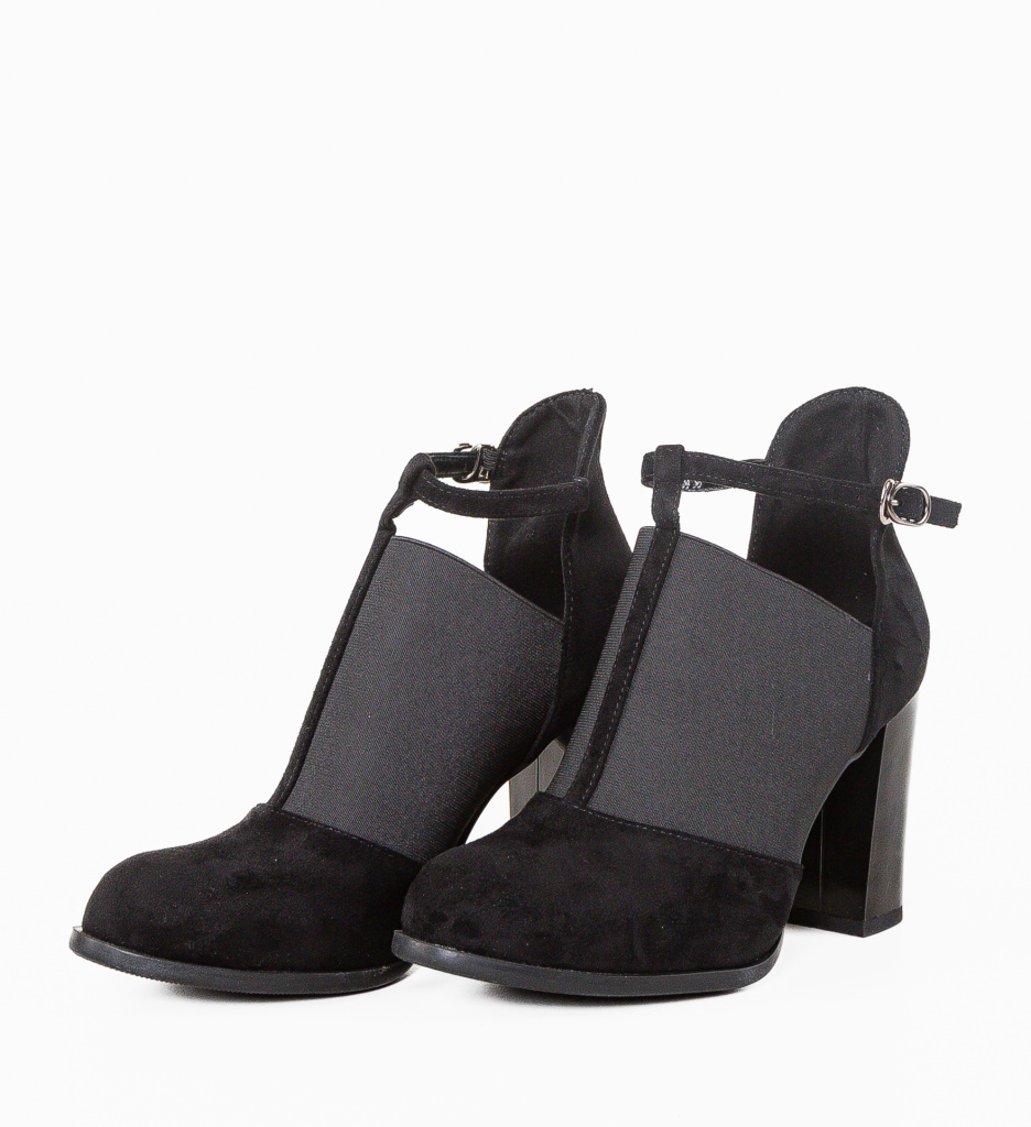 Botine Celeste Negre - Eleganță și Stil - imagine 6