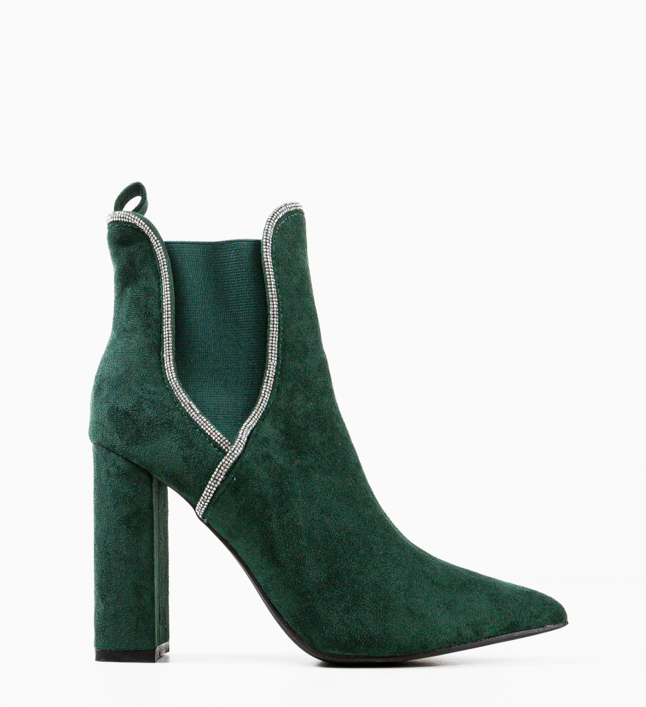 Botine Dama Mckay Verizi - Eleganță și Confort - imagine 4