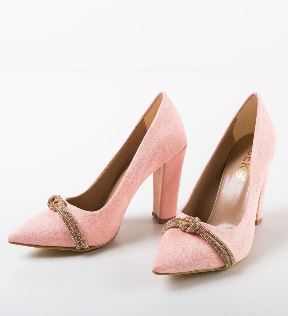 Pantofi Tumkai Roz | Eleganță Asigurată - imagine 6