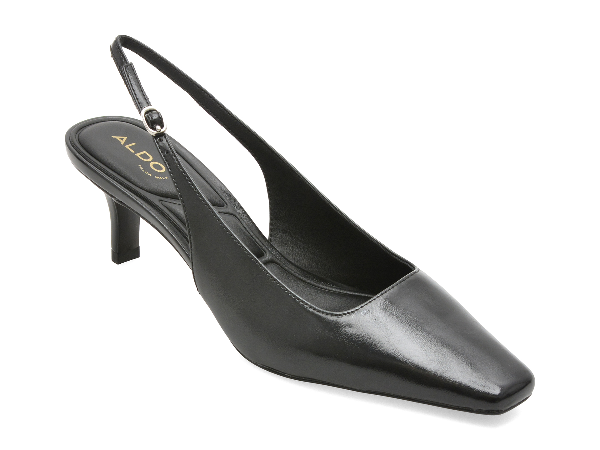 Pantofi eleganti ALDO negri, GABRIELLIE 007, din piele ecologica