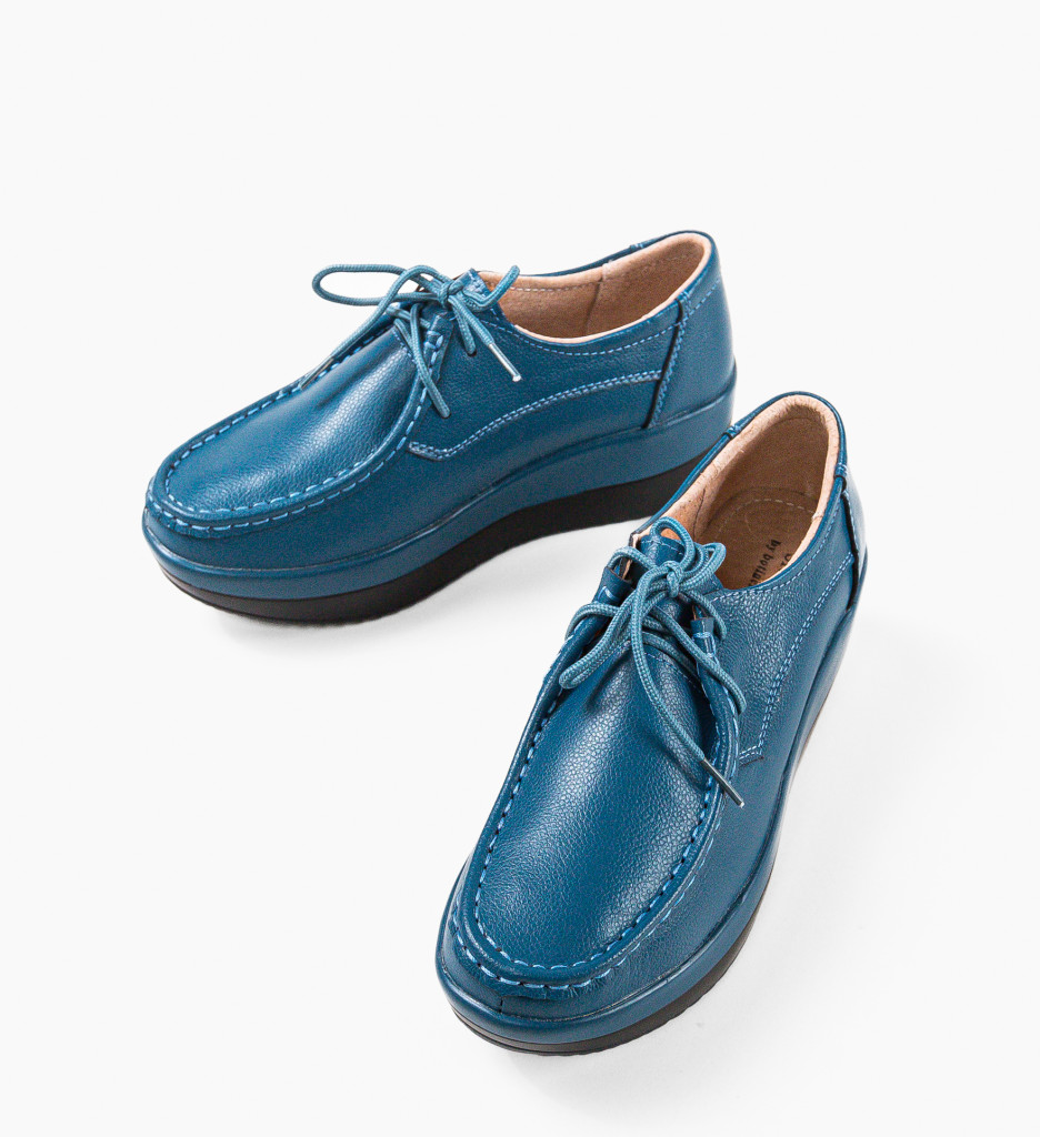 Pantofi Casual Vlasta Albastri - Confort și Stil - imagine 3