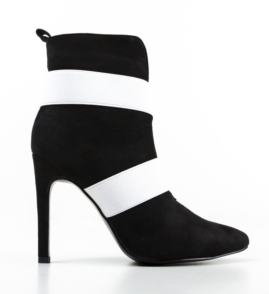 Botine Ewen Negre | Confort si Eleganta - imagine 4