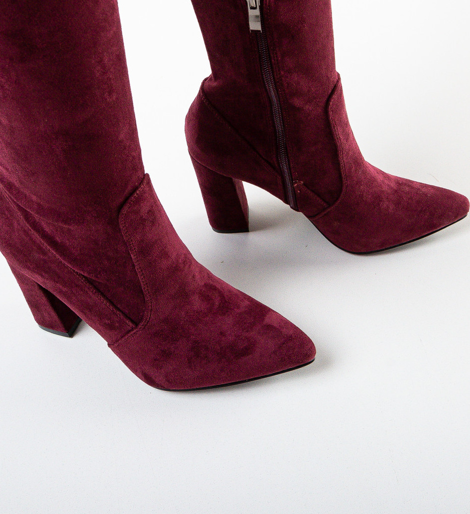 Cizme Dama Vister Grena - Eleganță și Confort - imagine 6