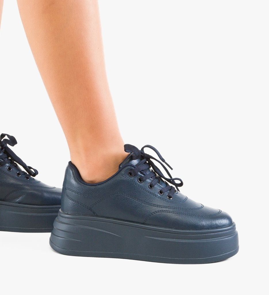 Sneakers Dama Bygdan Bleumarin | Confort Sport - imagine 4