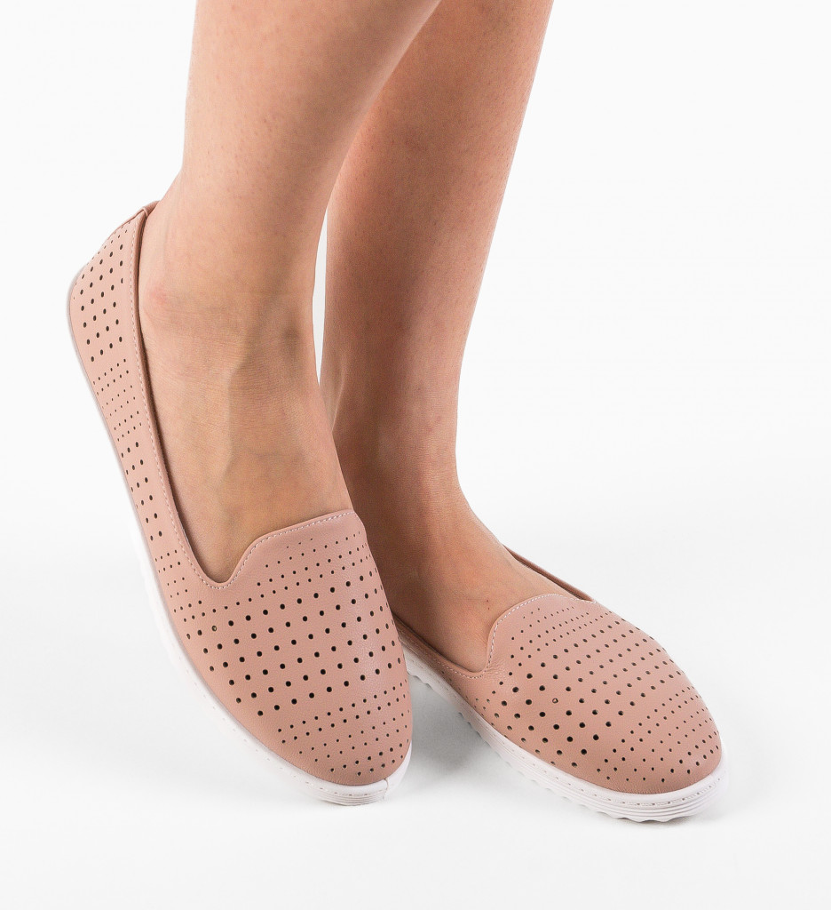 Espadrile Casual Jekare Roz - Confort și Stil - imagine 3