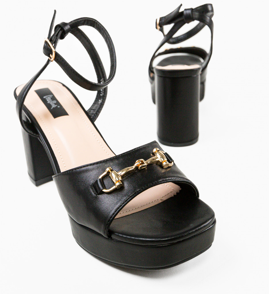 Sandale Merab Negre - Eleganță și Stil - imagine 6