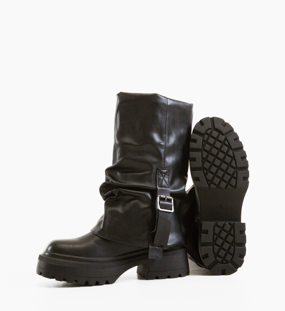 Cizme Gorczyca Negre Elegante - Design Modern - imagine 2