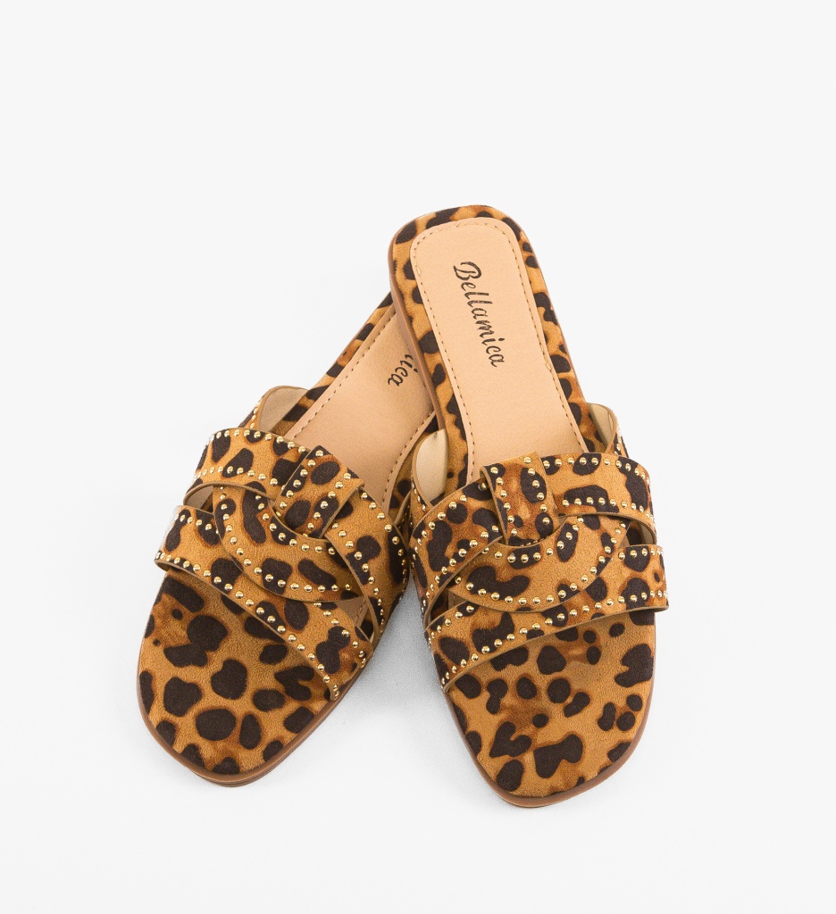 Papuci Dama Gentry Animal Print - Stil Exotic - imagine 4