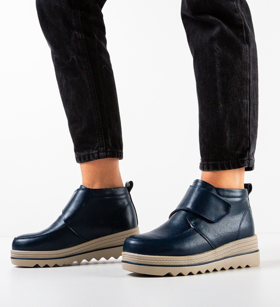 Pantofi Casual Dama Bleumarin - Confort și Stil