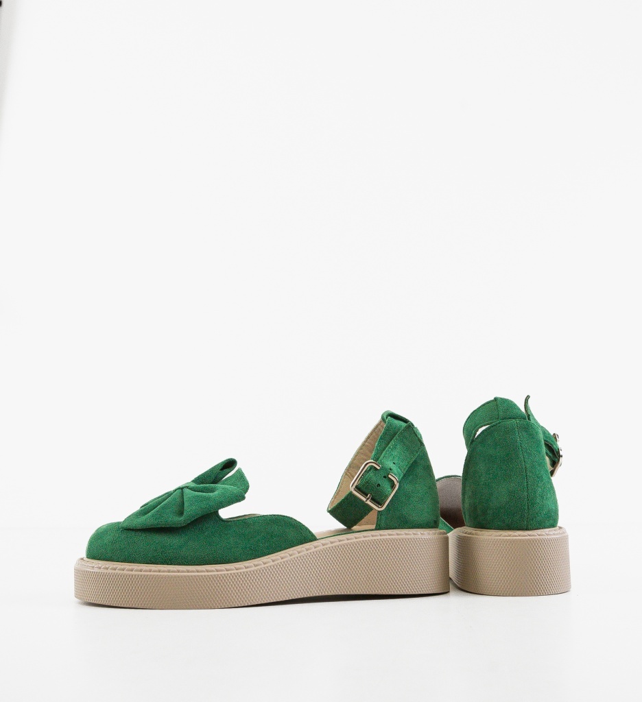 Pantofi Casual Dama Elona Verzi - imagine 2