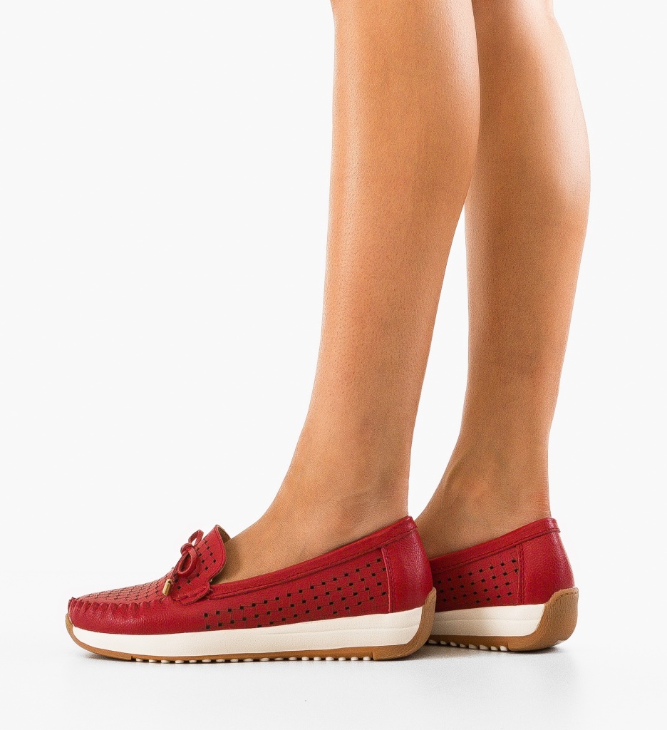 Espadrile Dama Rosii | Stil si Confort Vară - imagine 2