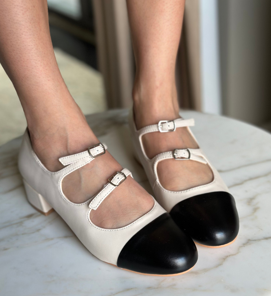 Pantofi cu Toc Jordan Bej - Eleganță Asigurată - imagine 2