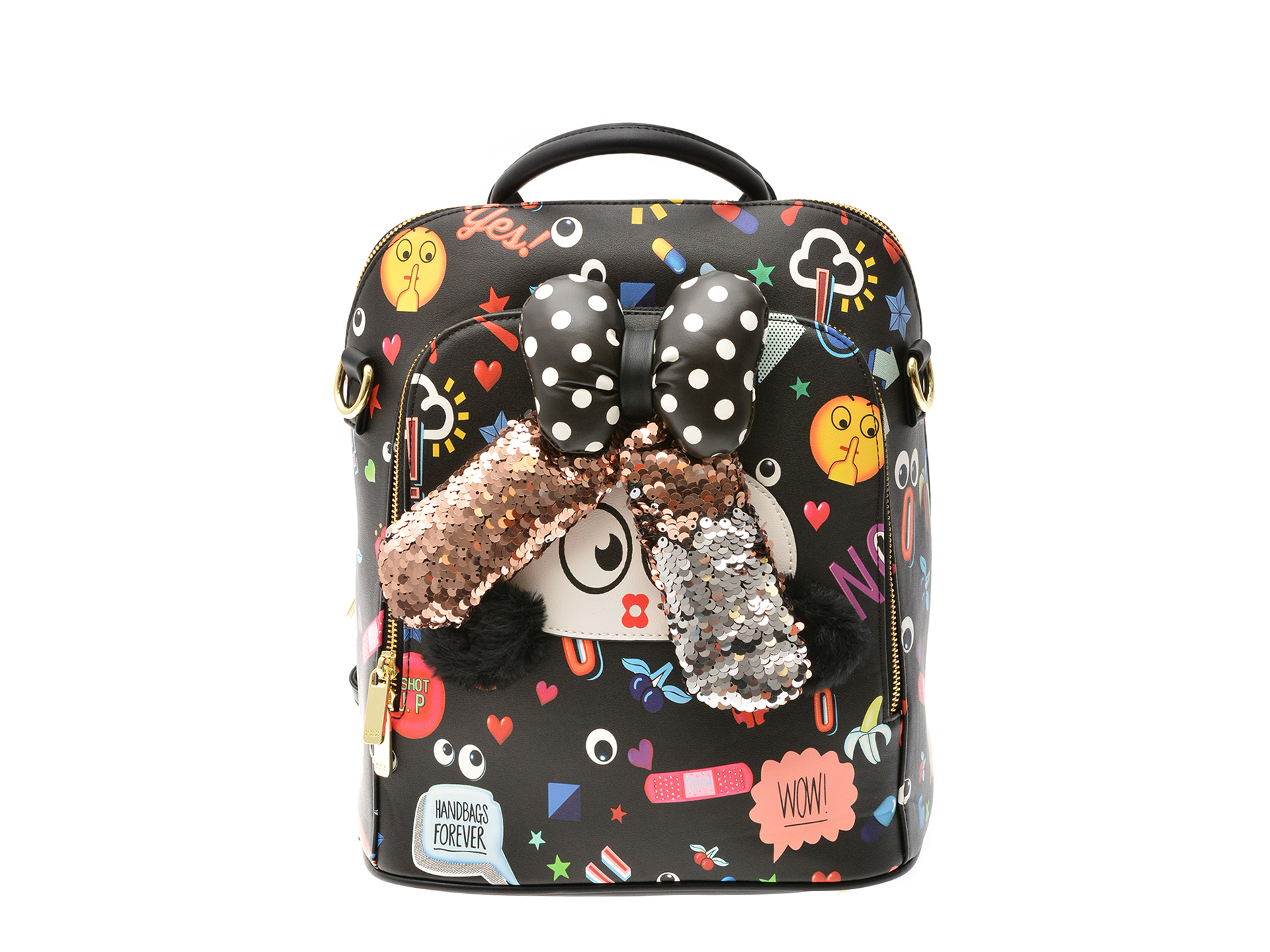 Rucsac Dama Gryxx Negru | Piele Ecologica