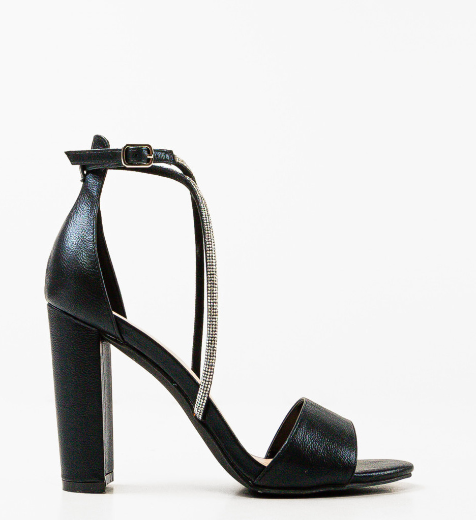 Sandale Yaberson Negre - Eleganță și Confort - imagine 6