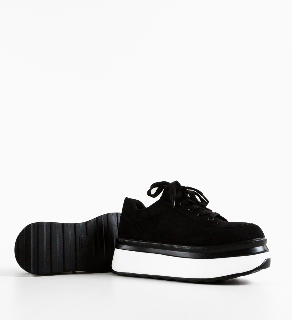Pantofi Casual Kampus Negri - Confort și Stil - imagine 11