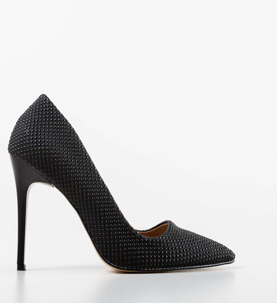 Pantofi Zizik Negri | Eleganță și Stil - imagine 4