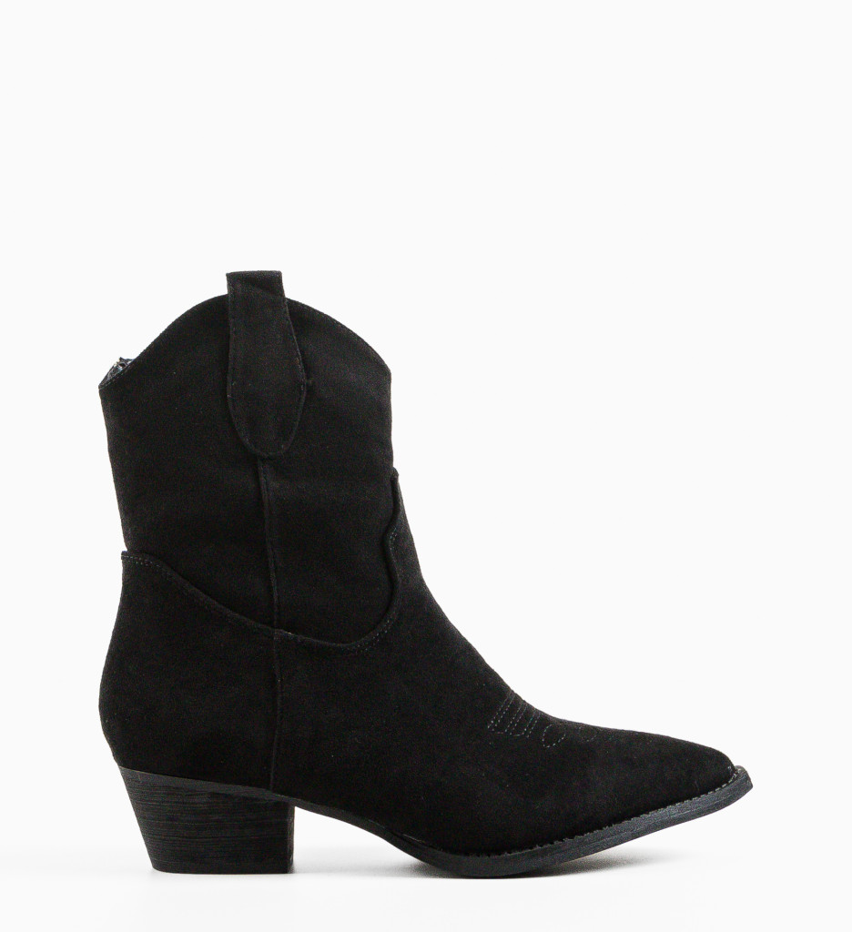 Botine Lexz Negre - Eleganță și Confort - imagine 4