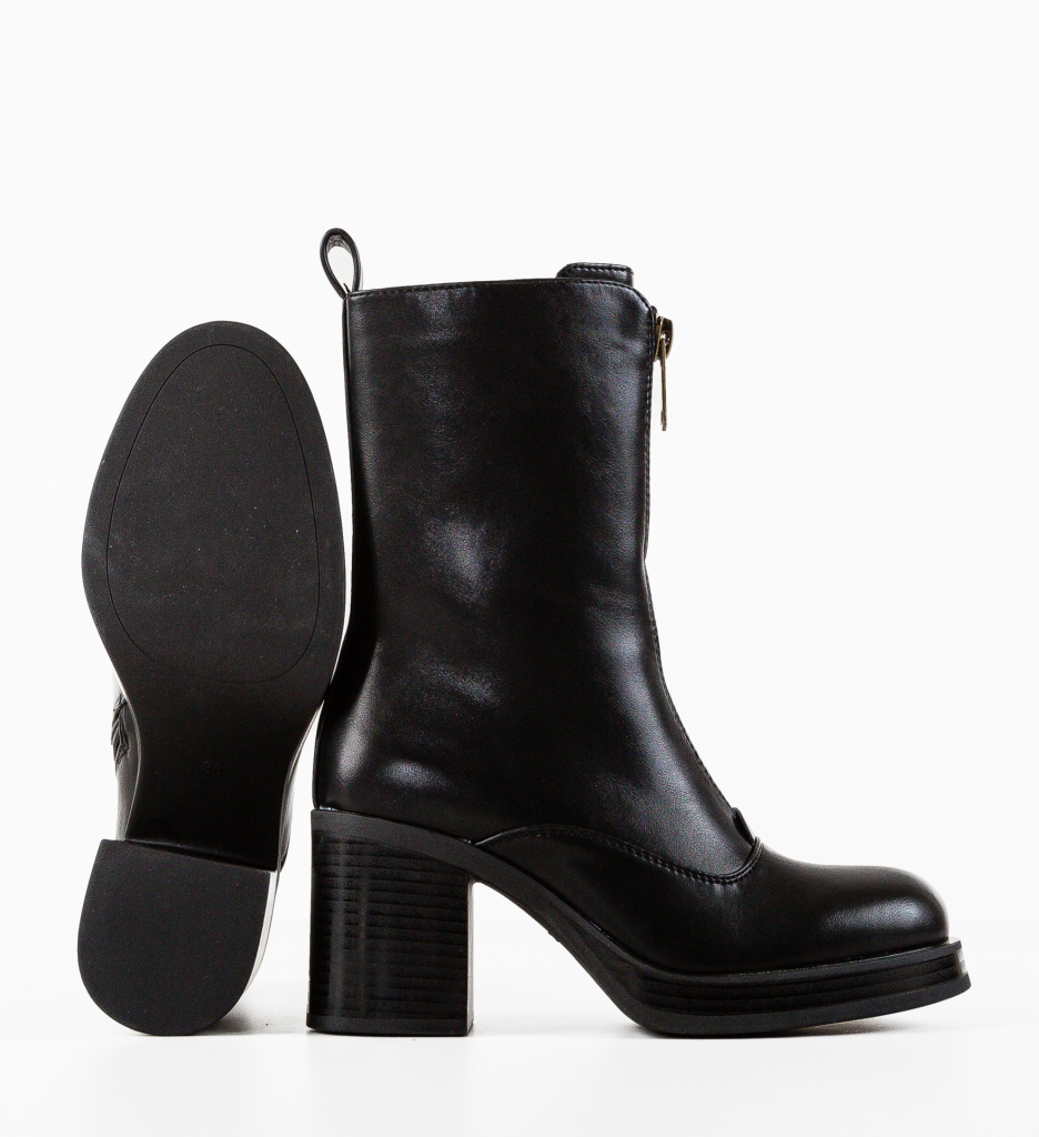 Botine Dama Berg Negre | Elegante si Comode - imagine 6