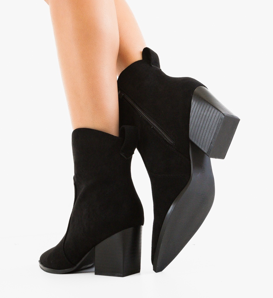 Botine Dama Negre Elegante - Stil și Confort - imagine 3