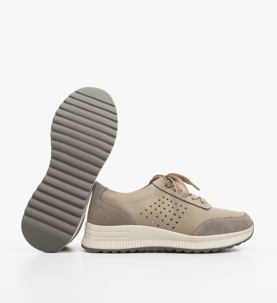 Sneakers Trybary Gri | Confort & Stil - imagine 3