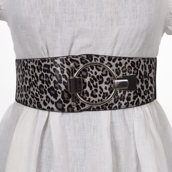 Curea Dama Elastica Animal Print Shopika - imagine 1