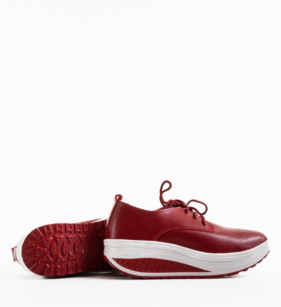 Pantofi Casual Kleak Rosii | Confort & Stil - imagine 5