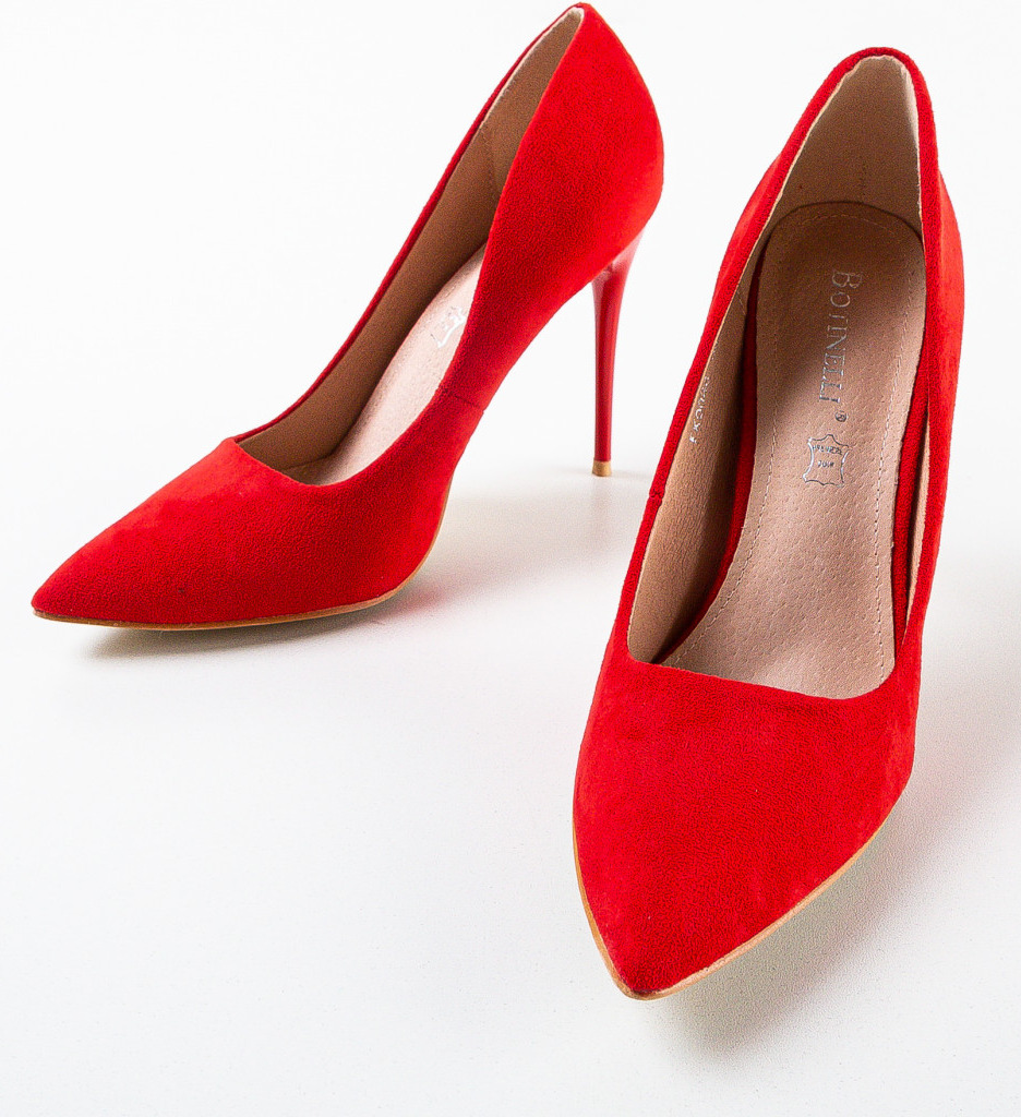 Pantofi Spiro Rosii | Eleganță și Stil - imagine 7