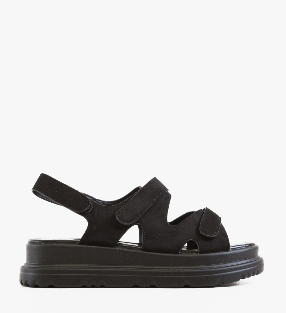 Sandale Dama Derya Negre Elegante - imagine 6
