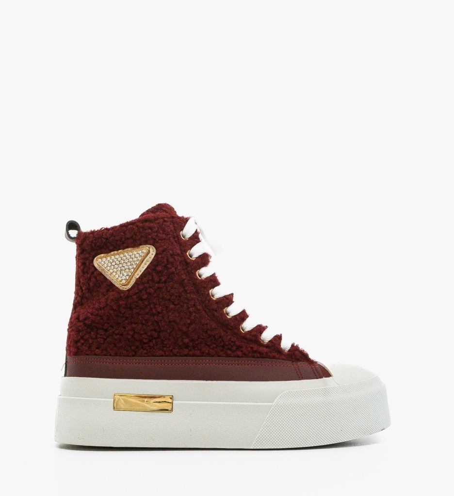 Sneakers Dama Pakkle Grena - Confort și Stil Sport - imagine 6