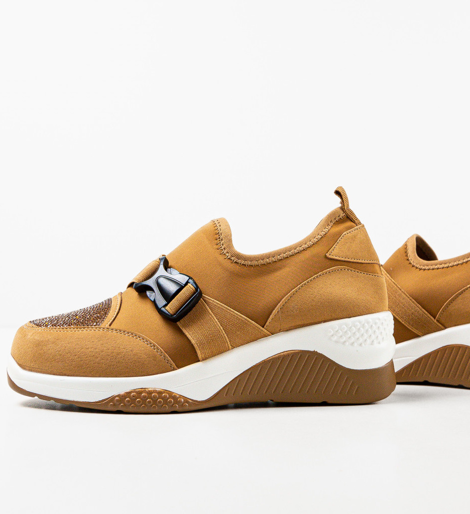 Sneakers Tensive Khaki Dama - Confort Urban - imagine 6