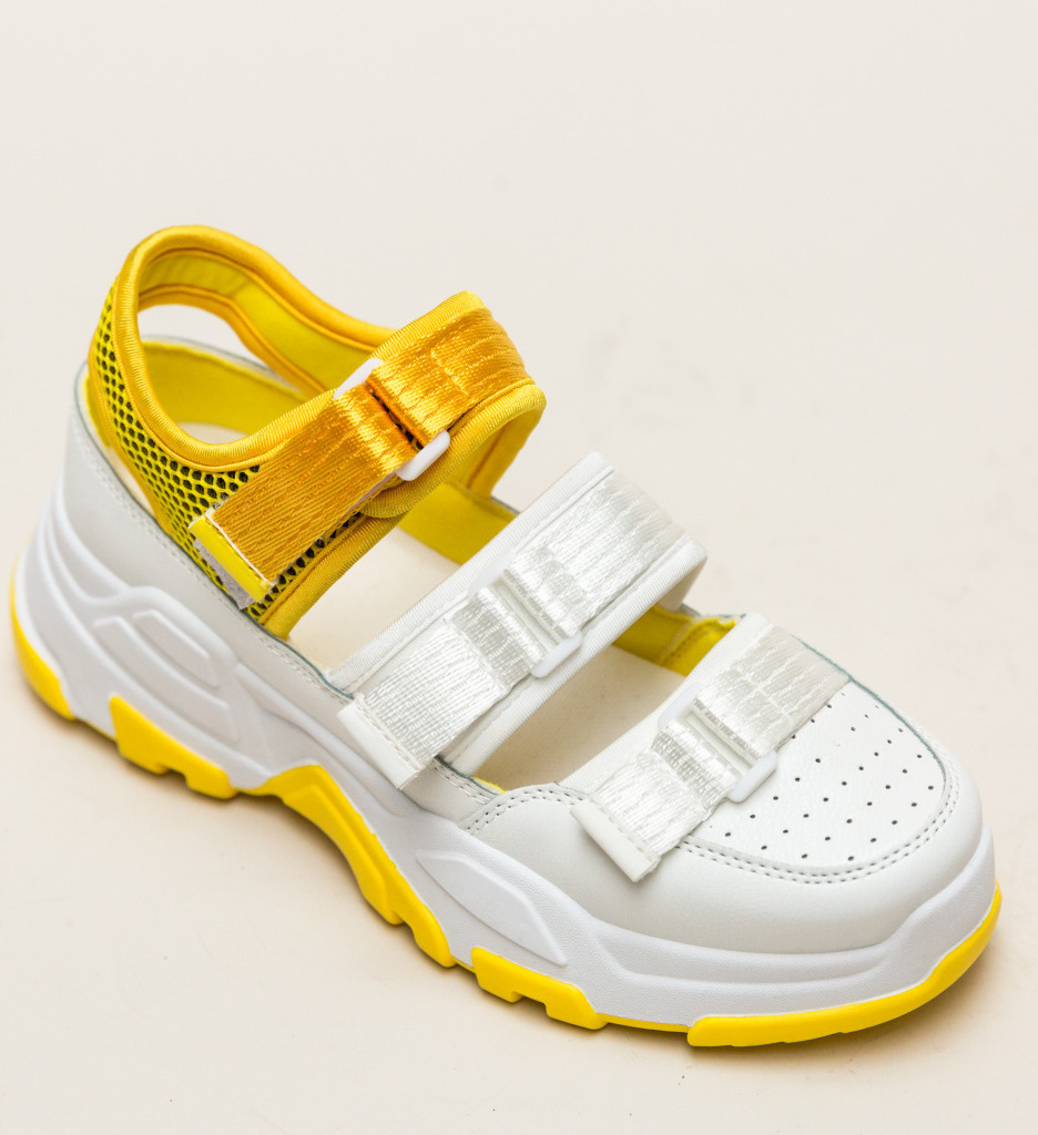 Pantofi Sport Galbeni Paloma - Confort și Design - imagine 4