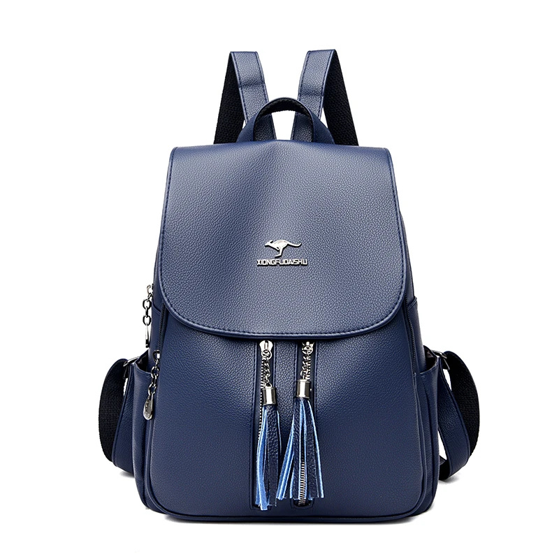 Rucsac Dama Delis Seraphina GT3026 Albastru Piele Ecologica