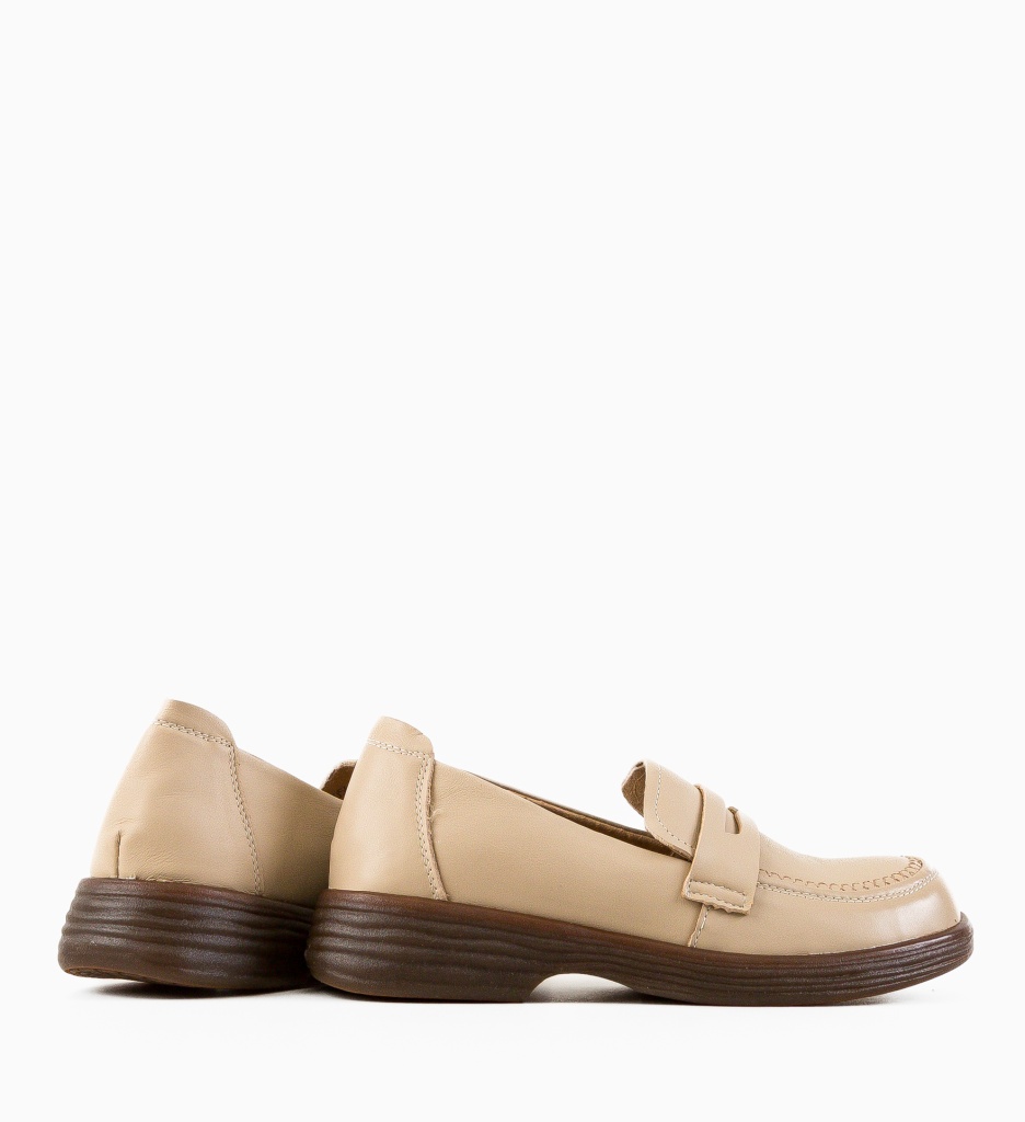 Pantofi Casual Byertes Bej - Confort și Stil - imagine 6