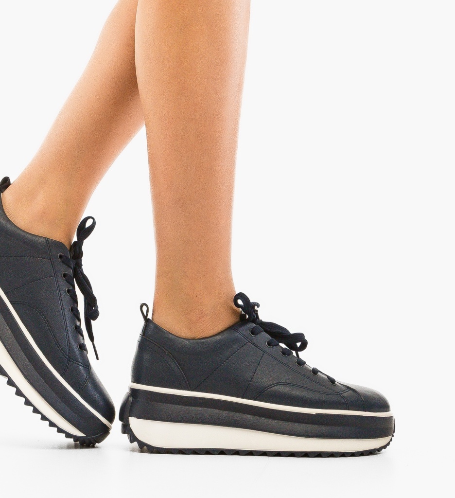 Sneakers Dama Bleumarin - Confort și Stil