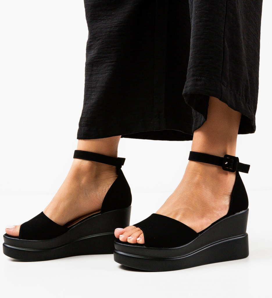 Platforme Dama Tymyry Negre - Eleganță și Confort