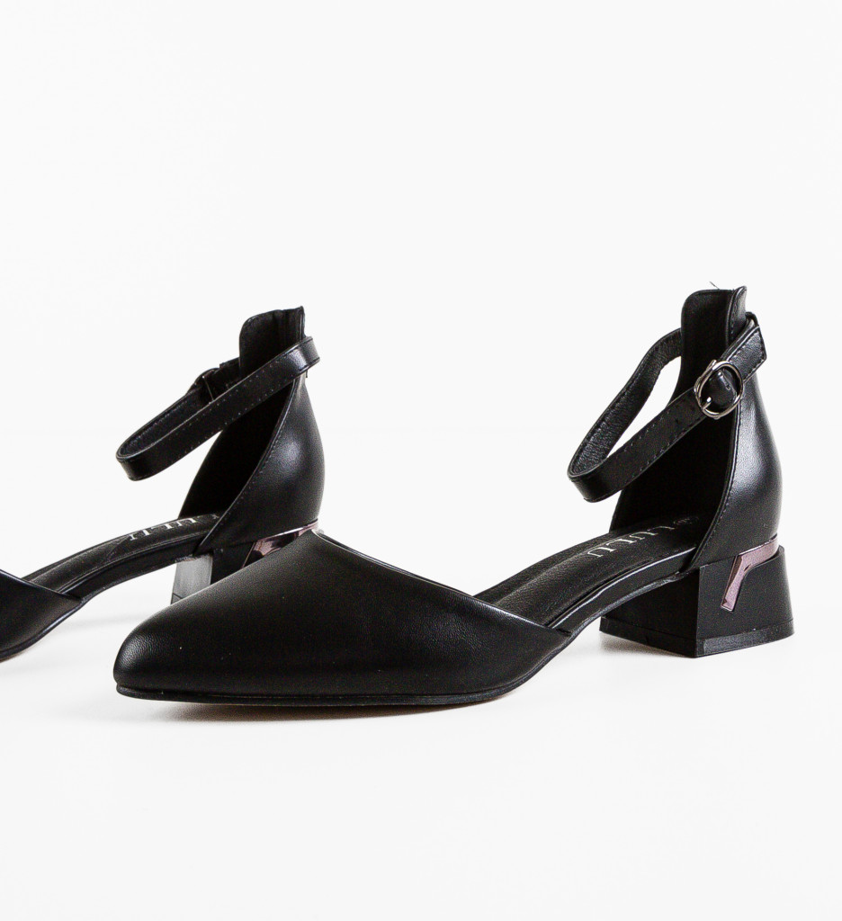 Pantofi Zahra Negri - Eleganță și Stil - imagine 9