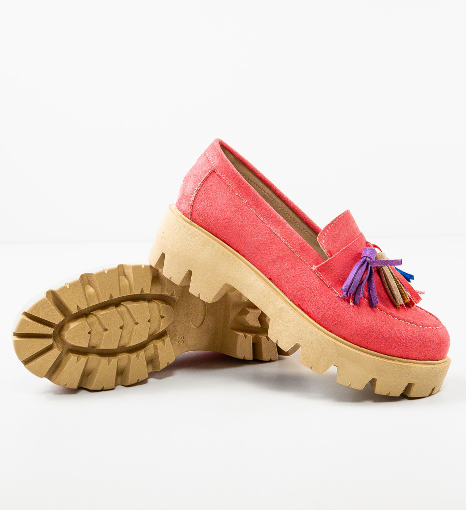 Pantofi Casual Dama Roz - Confort & Stil