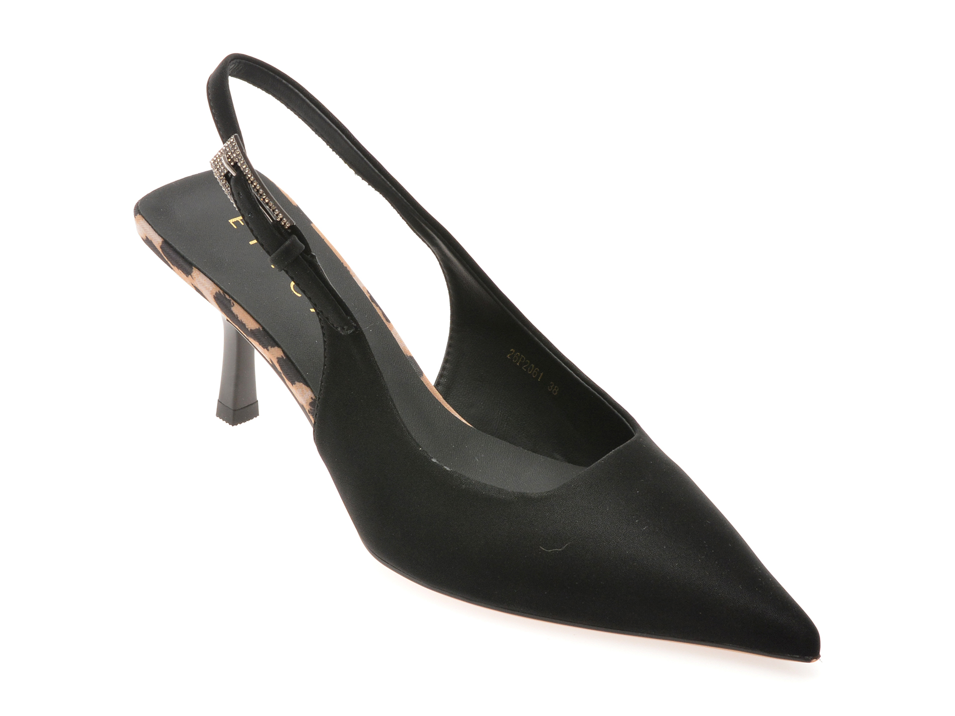 Pantofi Eleganti Epica Negri | Stil Refined