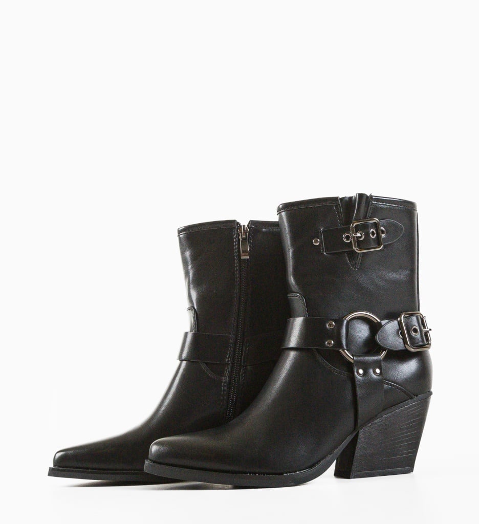 Botine Dama Larvak Negre - Stil Versatil - imagine 7
